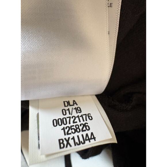 The North Face Black Logo LS 100% cotton T-shirt Mens size M - Picture 7 of 8